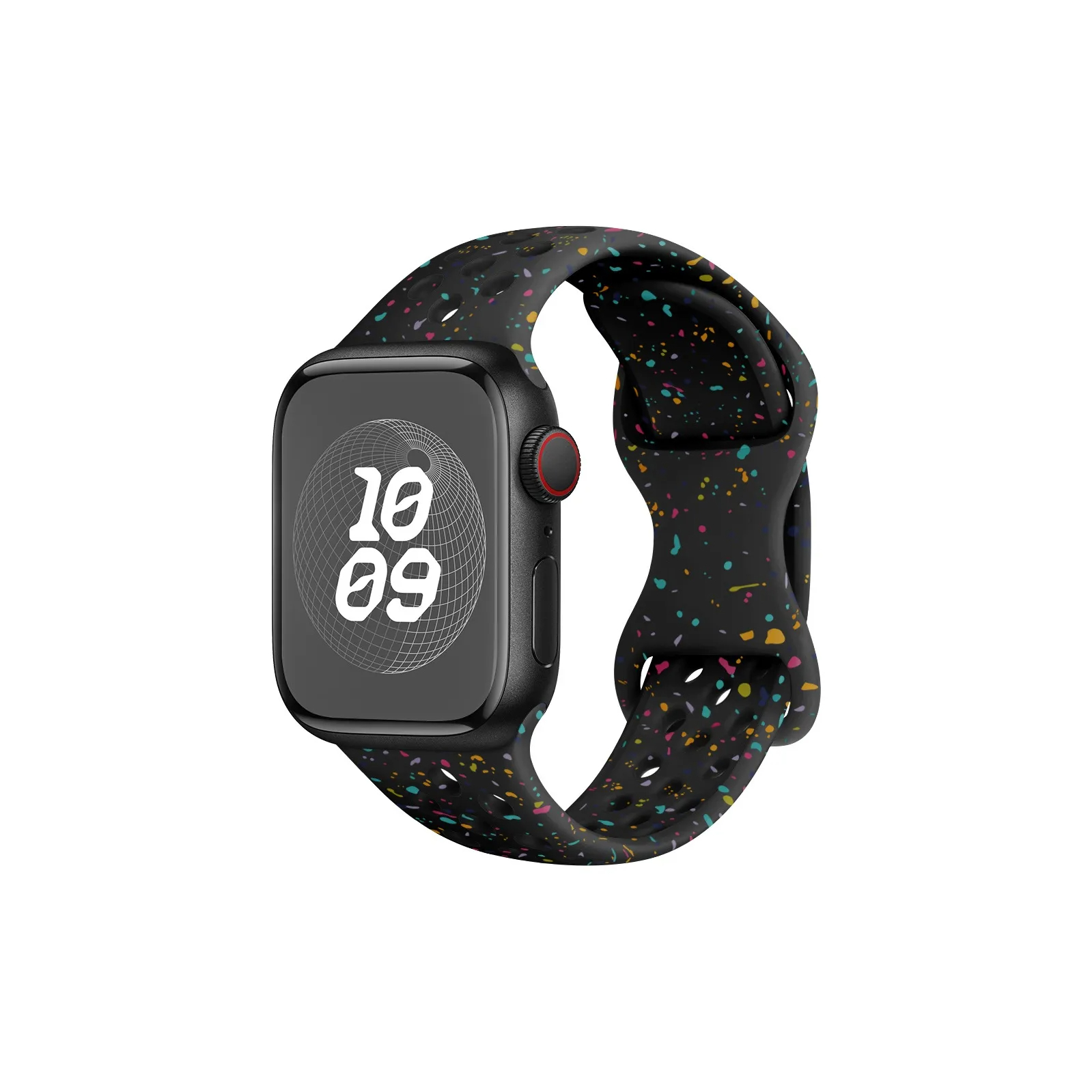 适用iwatch10表带苹果S9手表applewatch9硅胶S10女S8新款S7-8腕带