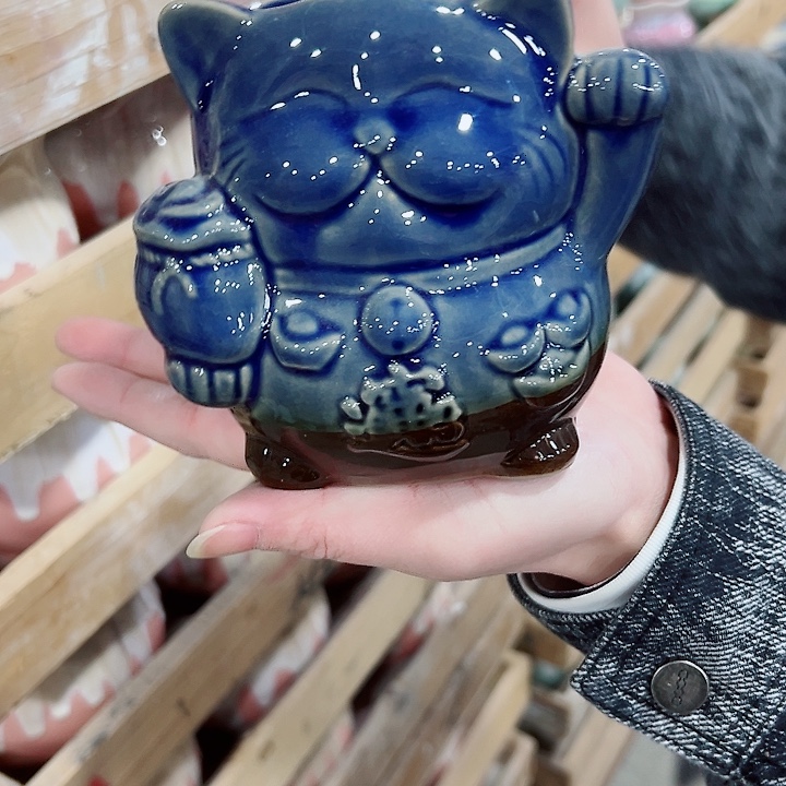 有孔.凑满10元发货多肉陶瓷花盆！