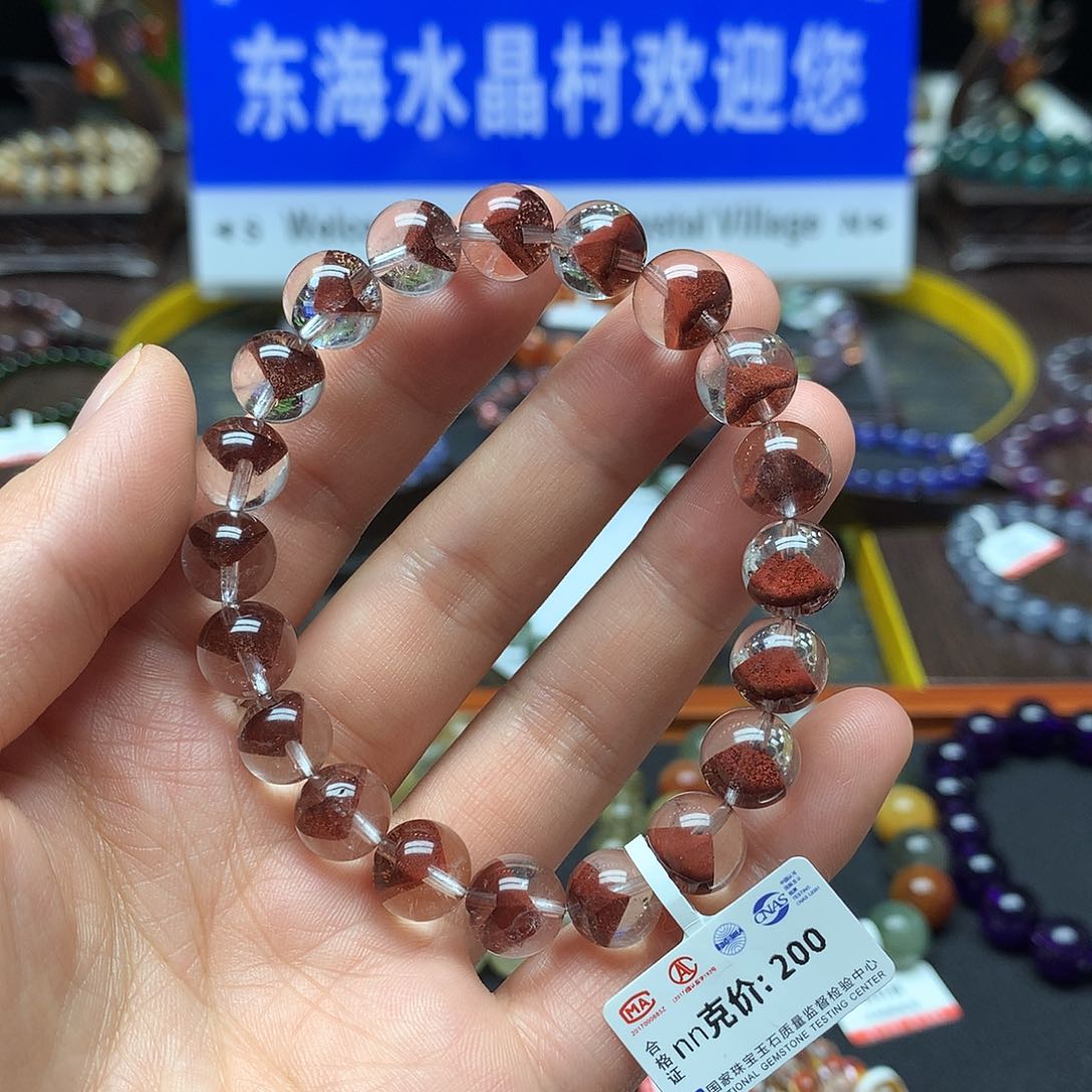 水晶手链未镶嵌手链