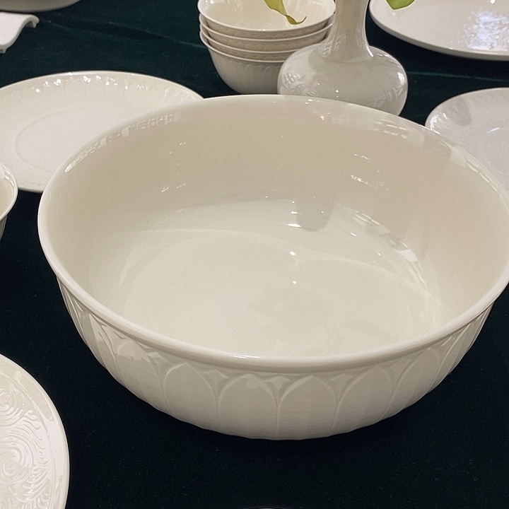 定瓷2级大汤盆1320度高温瓷