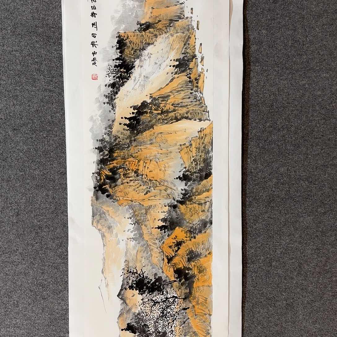 国画杜浩老师手绘作品