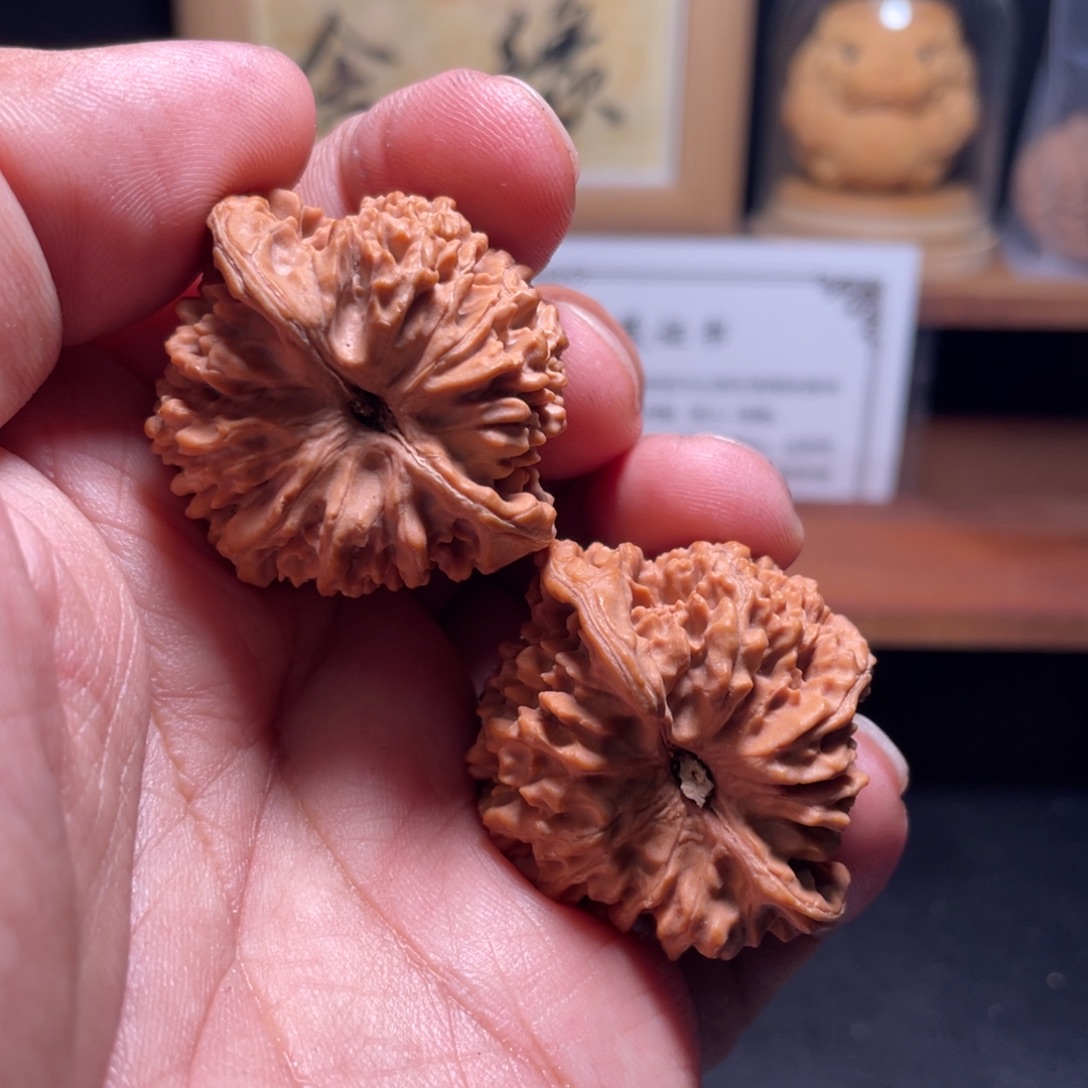 把件文玩核桃满天星37尺
