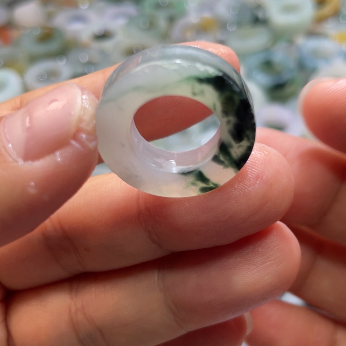 【闪购商品】定制翡翠未镶嵌赢*天然翡翠