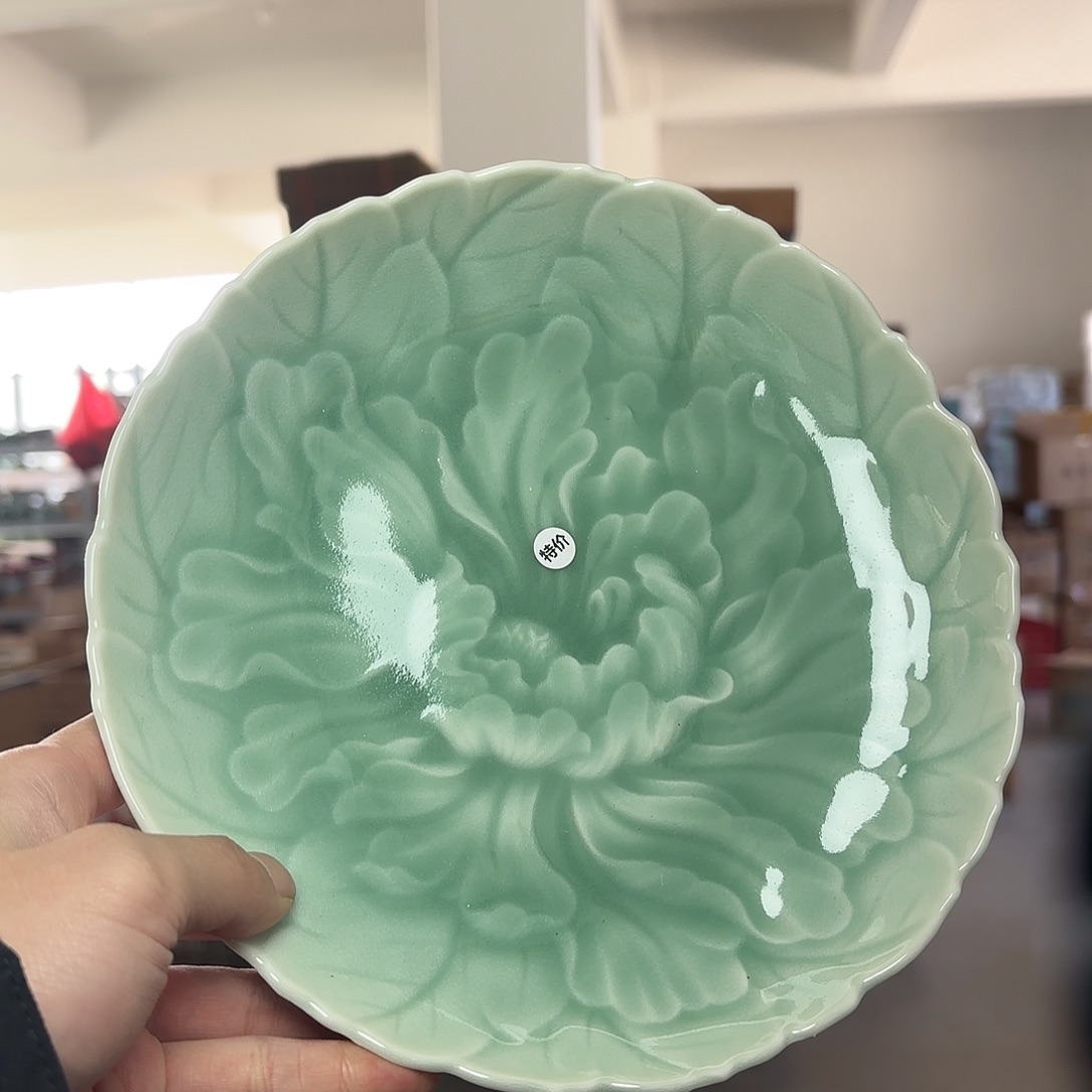 龙泉云间青瓷小米茶器