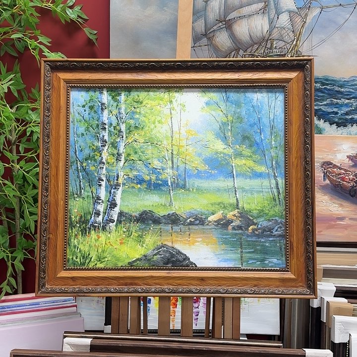 油画6575油画作品入选全国