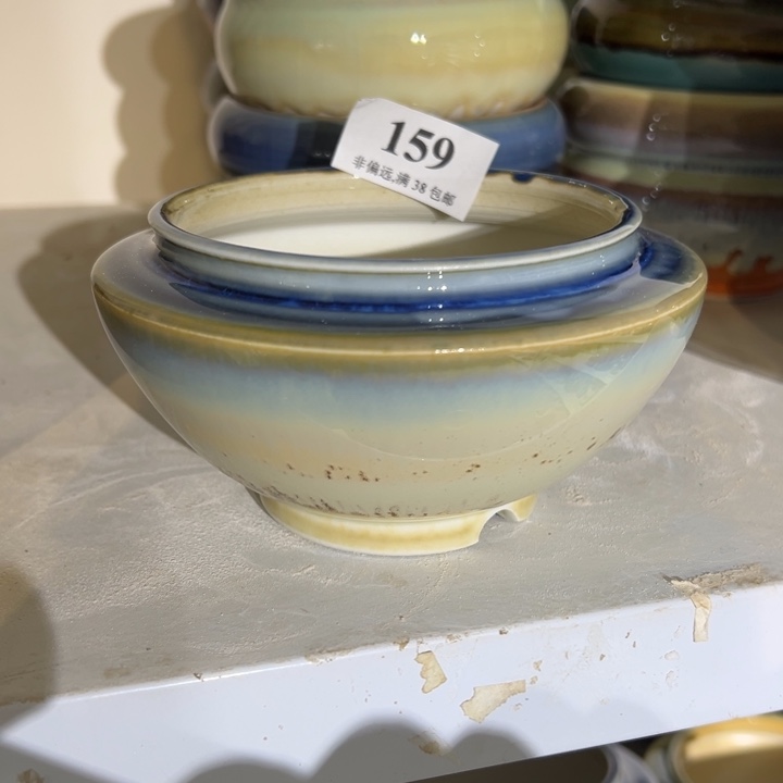 口9.5 手工花盆满30包邮