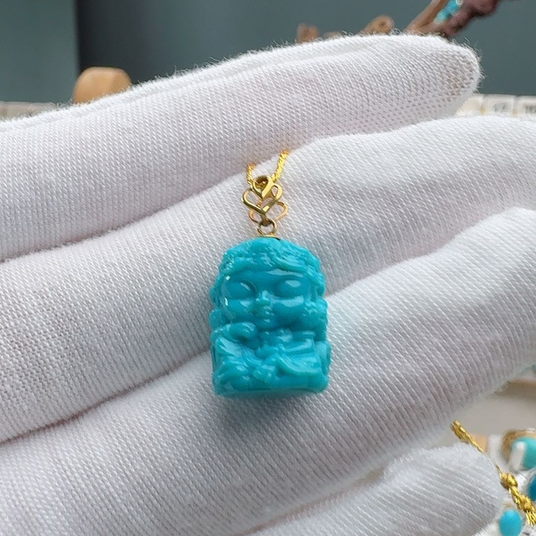 绿松石未镶嵌珠宝奇石