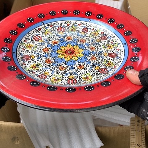 盘陶瓷制品满25拼单发货默认微瑕