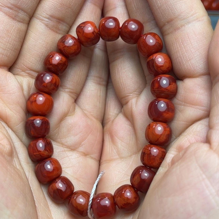 南红玛瑙手串10未镶嵌