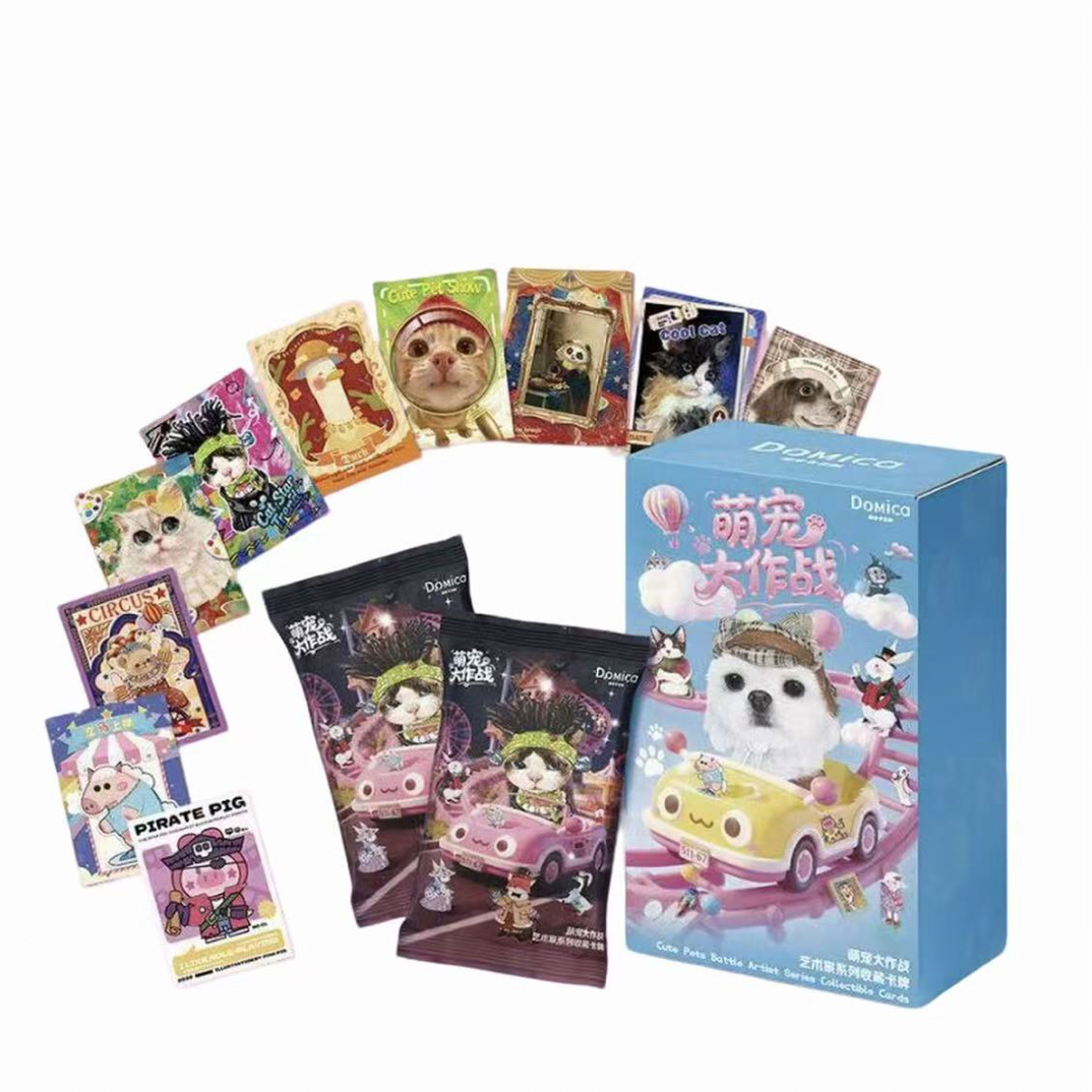 【狂风】Domica-《萌宠大作战》艺术家系列收藏卡牌【盲盒代拆】