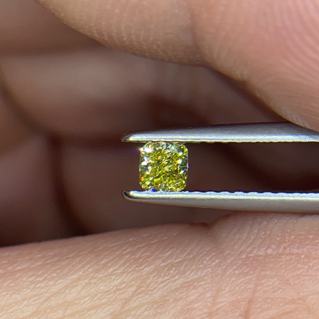 钻石裸钻未镶嵌黄钻