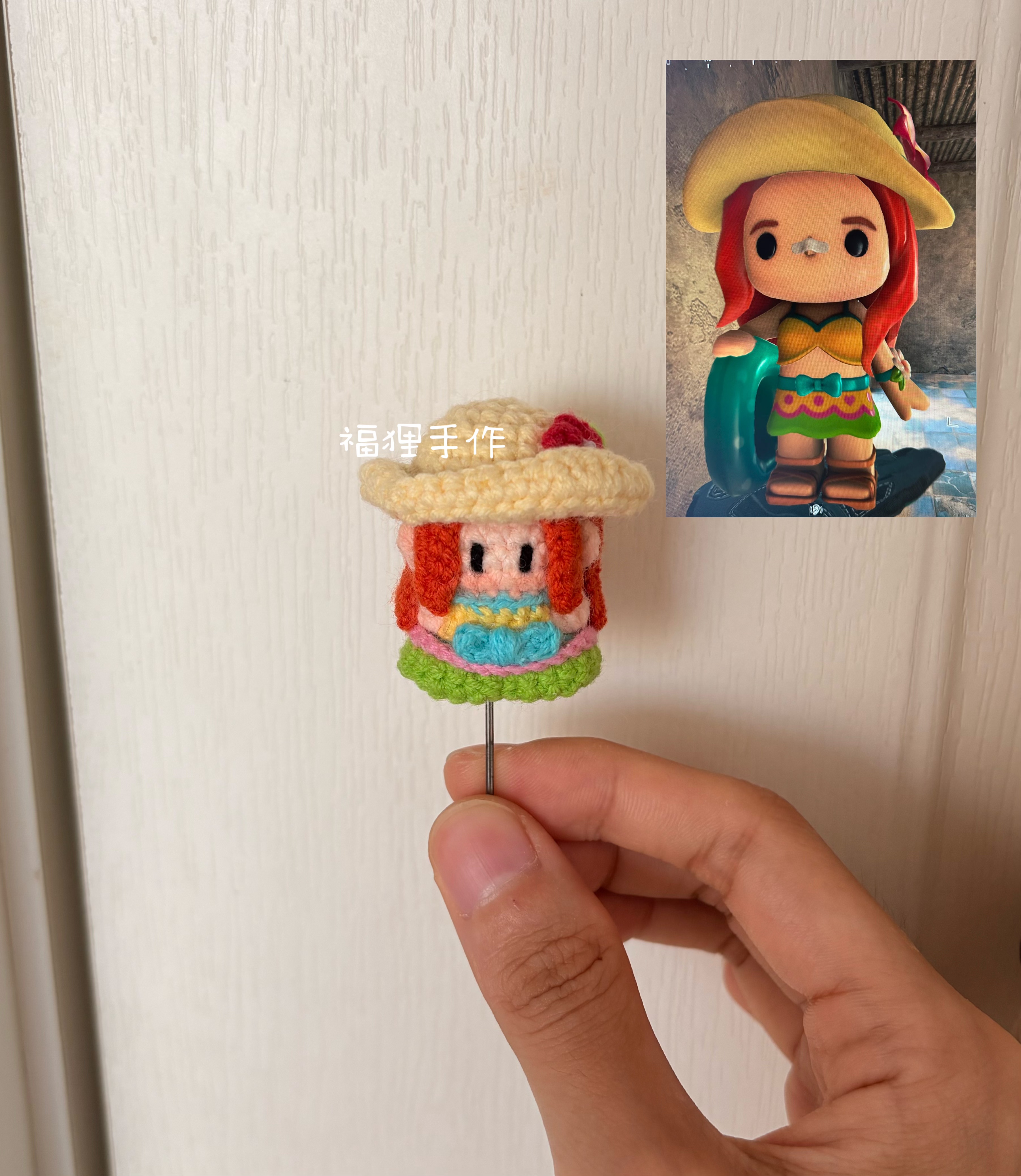 人物ip定制手工钩织软糖 默认微瑕 不支持无理由退 无备注随机发