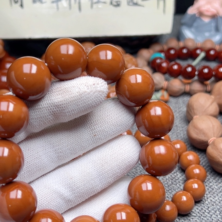 怀***店手串橄榄核1.82全品超小孔