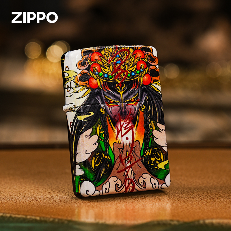 Zippo打火机专属（镀银白鹤童子）