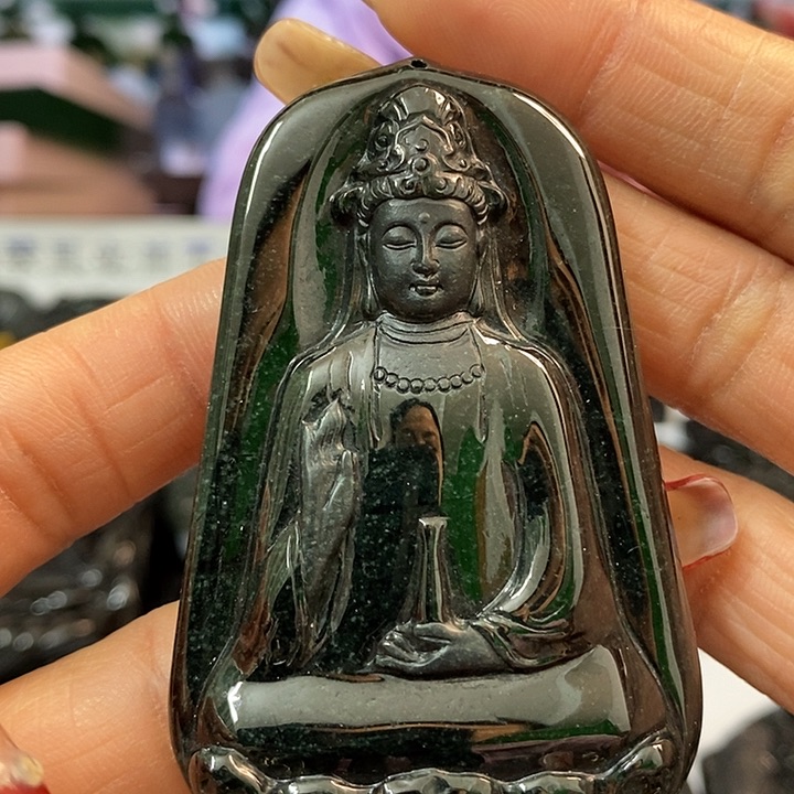 翡翠吊坠(不含链)未镶嵌逆****阳075