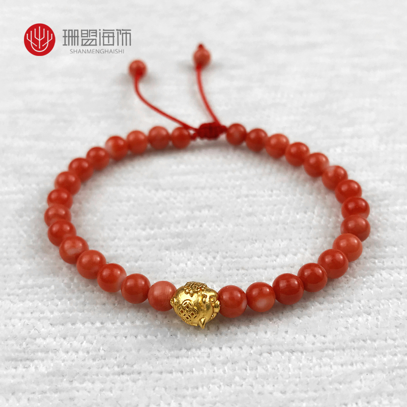 莫莫圆珠珊珊手串