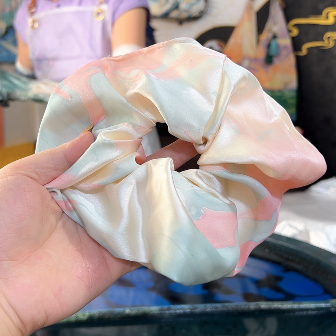 081圆饼发圈手作饰品