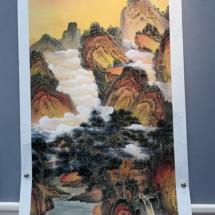 国画书法作品多次参加