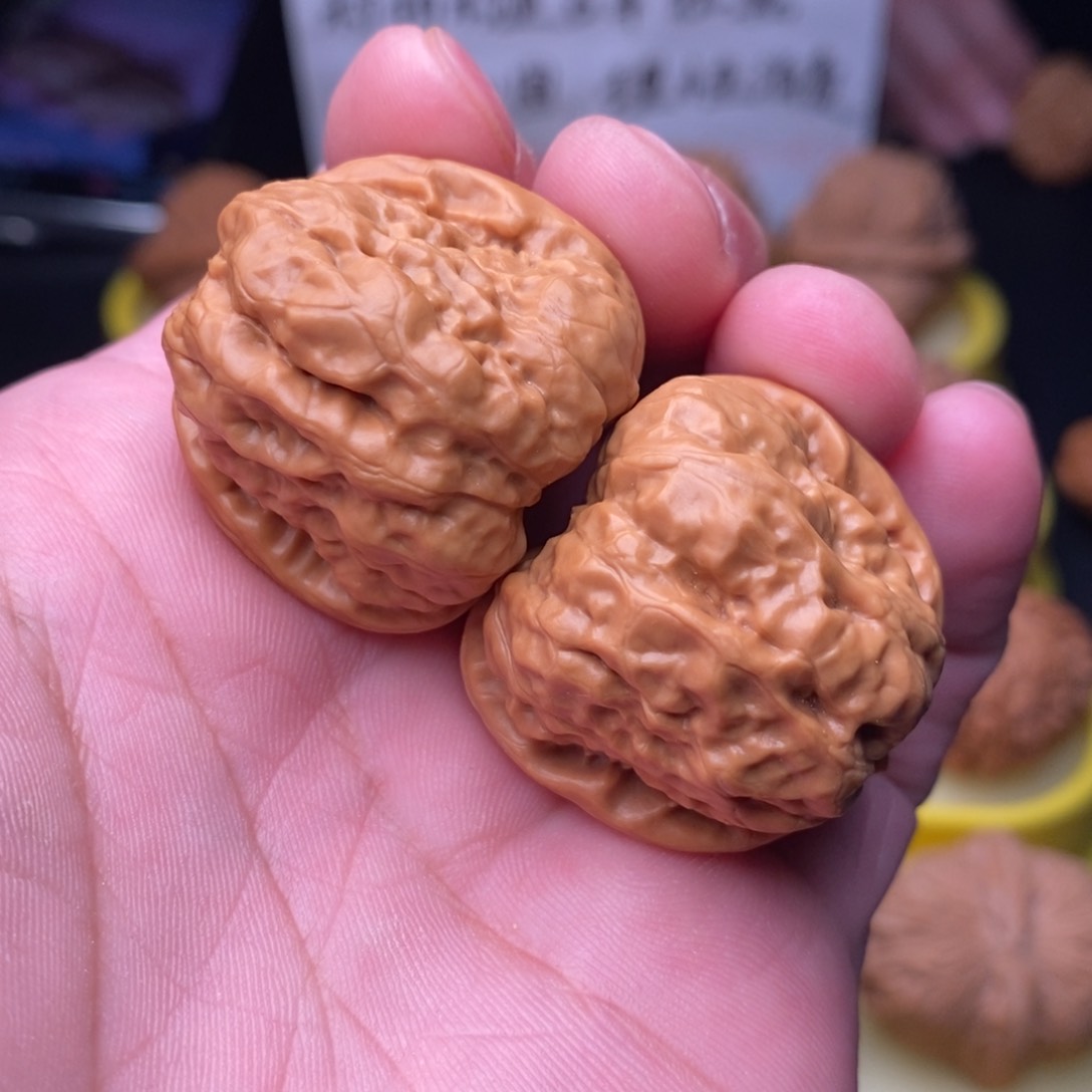 桃核把件延庆蛙尺寸34