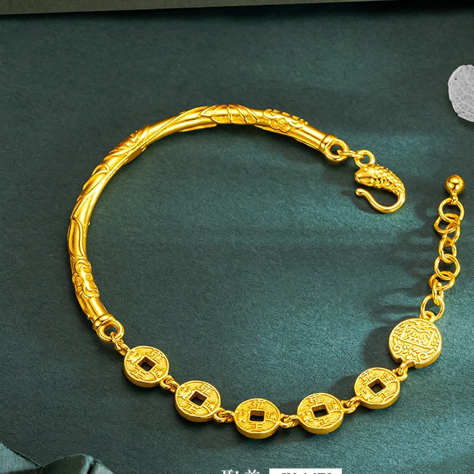 合金手镯 999古法实心优品定制送礼佳选