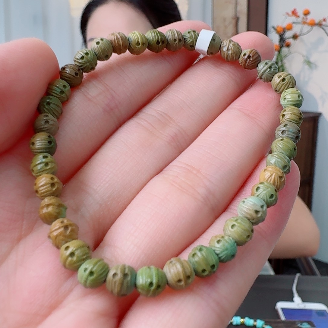 未镶嵌绿松石珠宝奇石