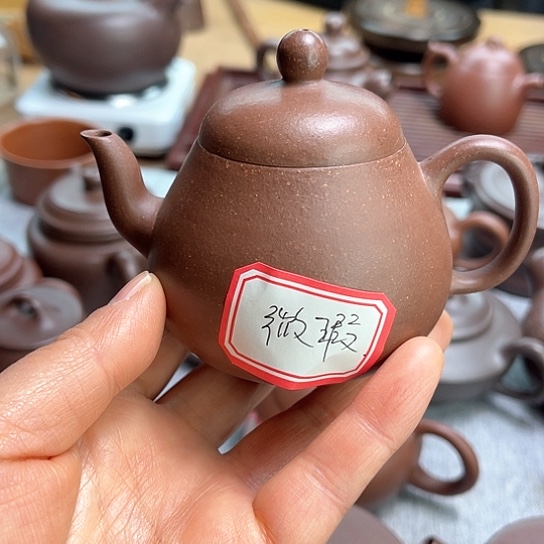 紫砂茶壶至***舅黄龙山原矿