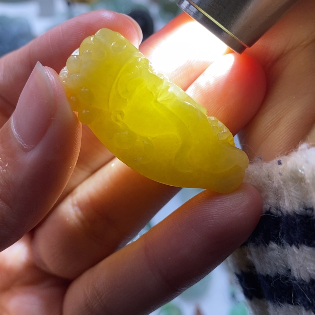 定制翡翠未镶嵌财神爷