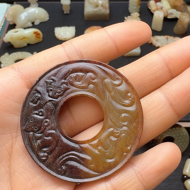 和田玉挂件未镶嵌