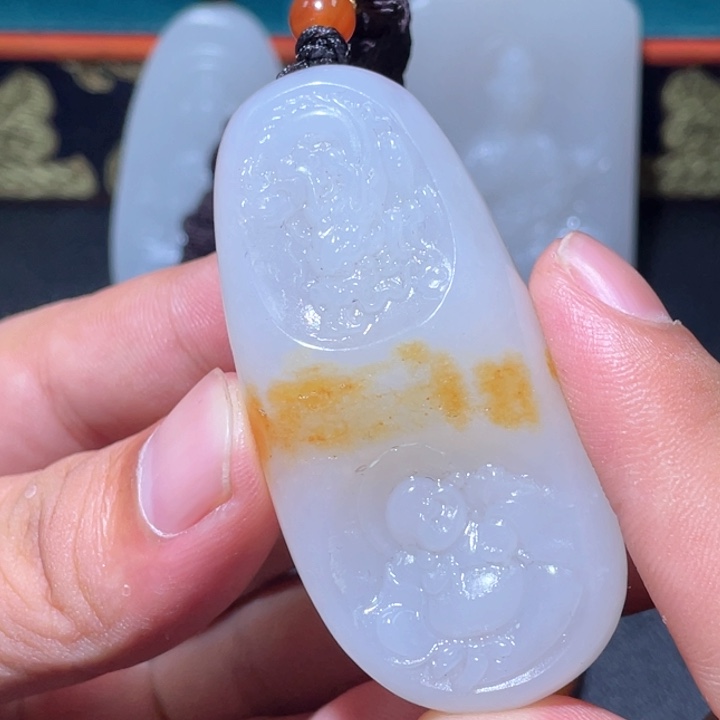 和田玉未镶嵌颈饰CC