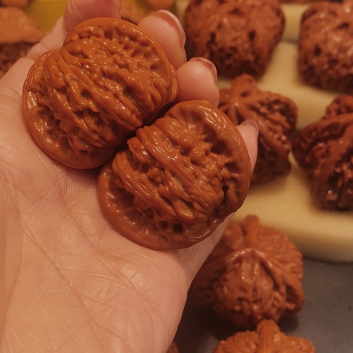 桃核吊坠栗*宁工艺核桃