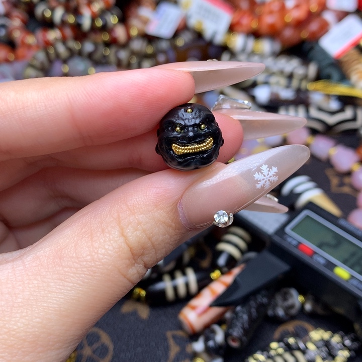 玛瑙/玉髓未镶嵌发一条