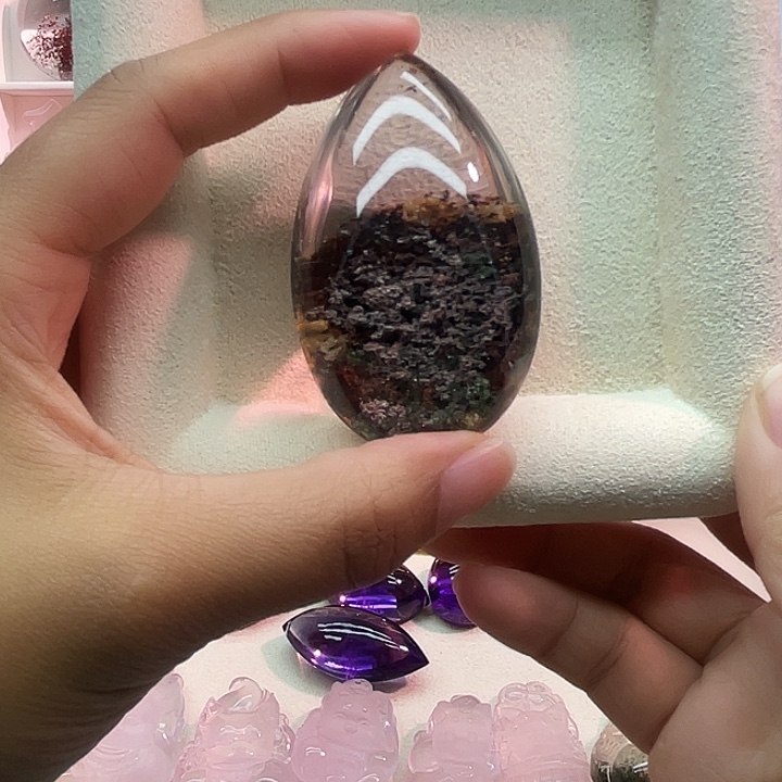 颈饰未镶嵌水晶天然