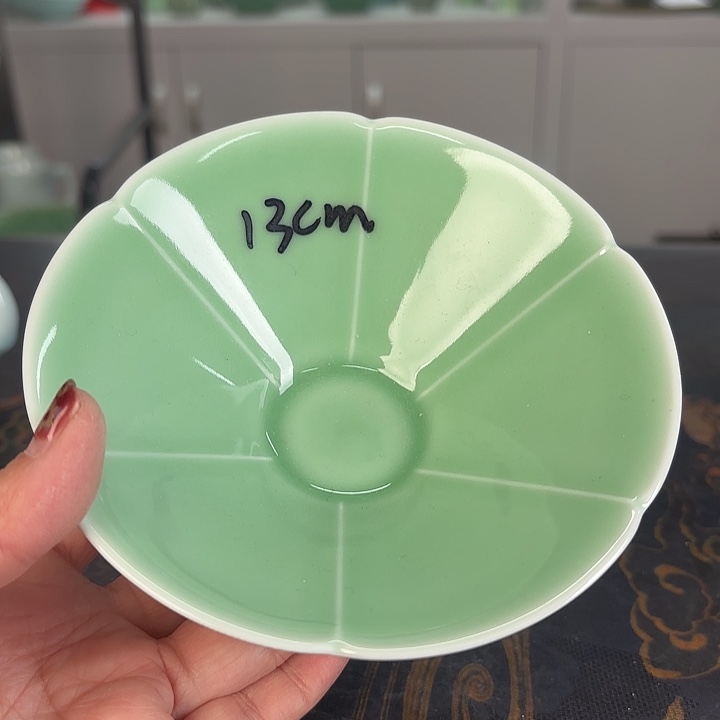 龙泉云间青瓷小米茶器