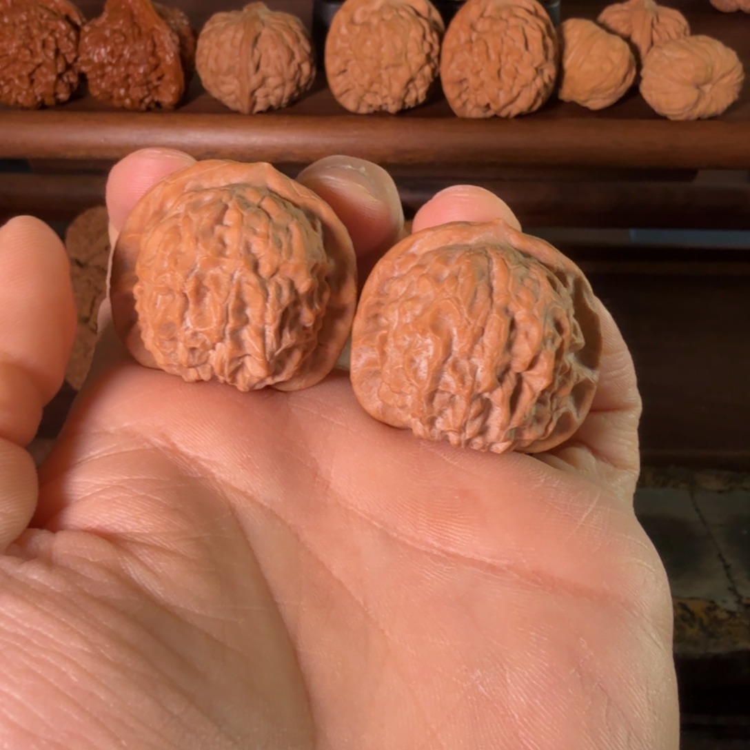 文玩核桃吊坠S**G石门元宝