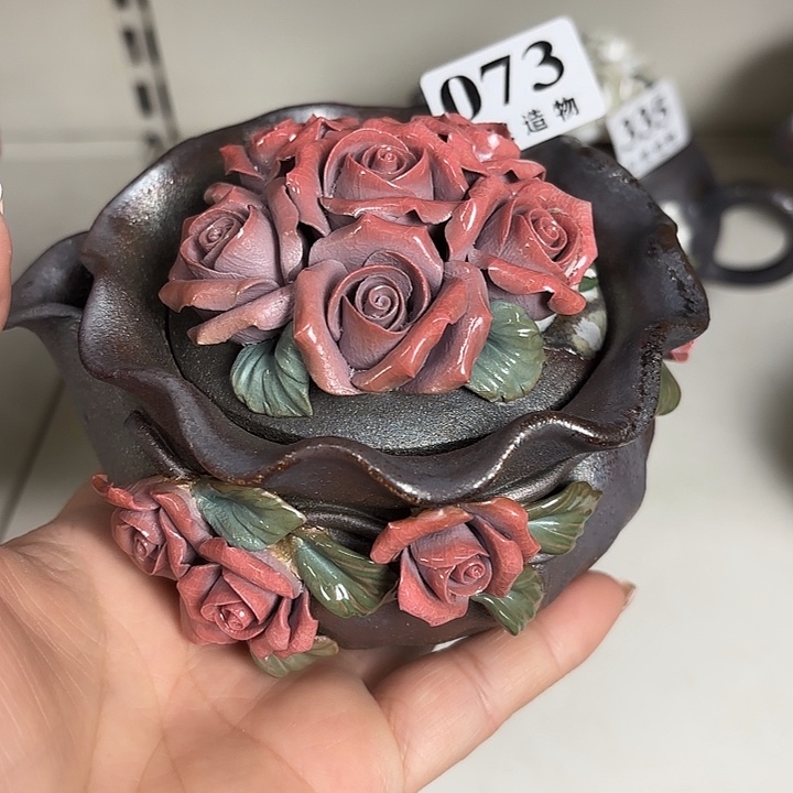 卡***姨山泉造物手工制作柴烧073