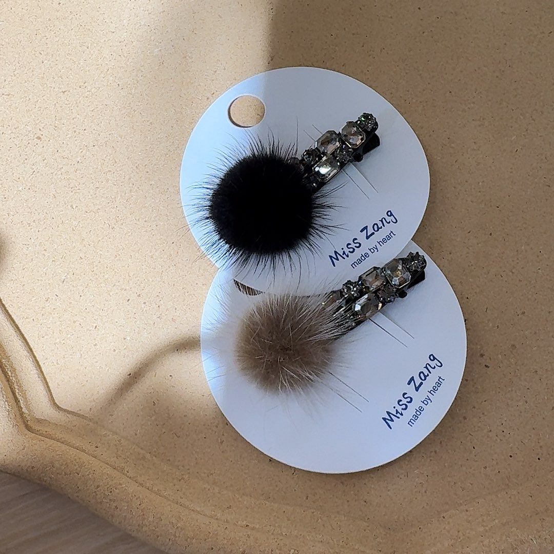 非金属两个毛球压夹