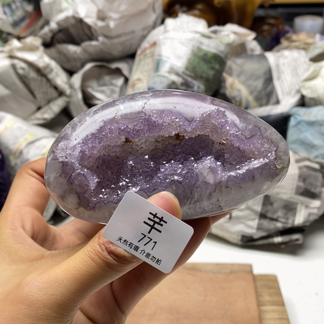 未镶嵌水晶珠宝半成品