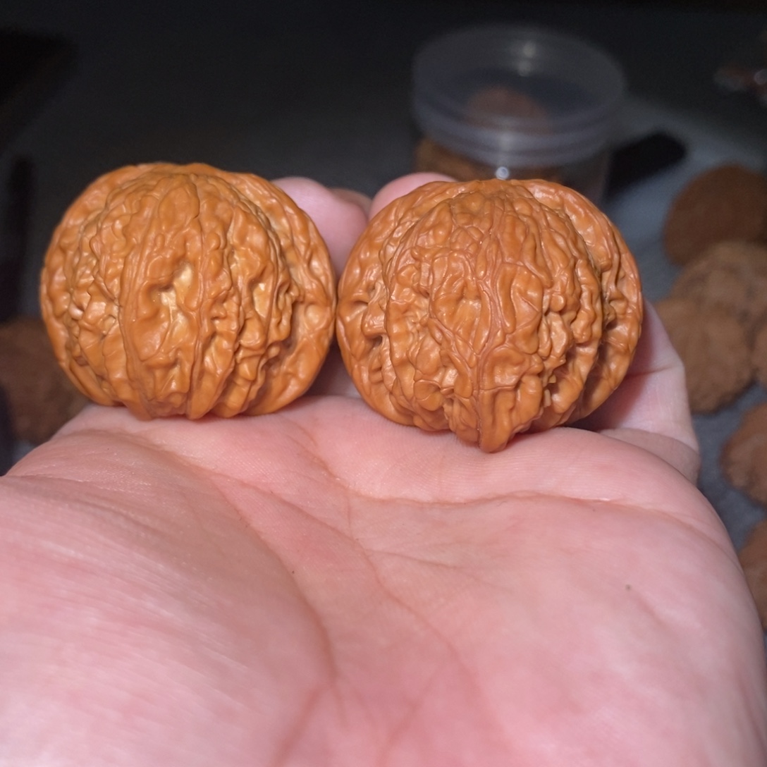 桃核吊坠39球形磨盘