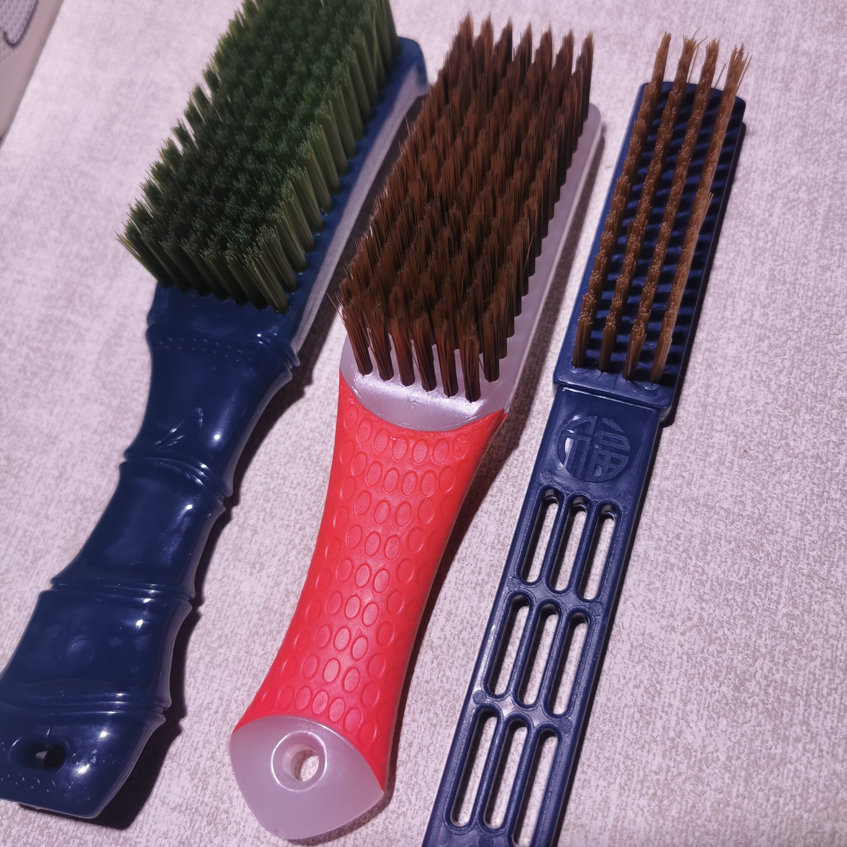 文玩纳米刷子软硬毛套装（核桃清理保养打底抛光专用工具刷）