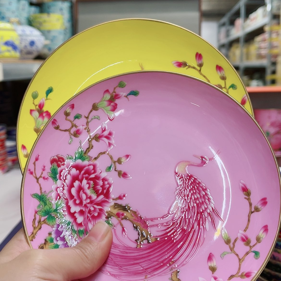 【闪购商品】珐琅6寸2个………………