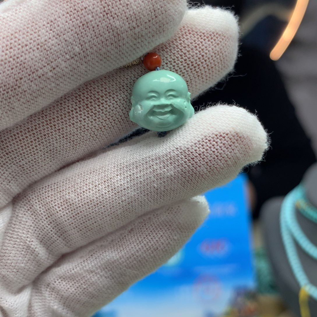 绿松石挂件未镶嵌