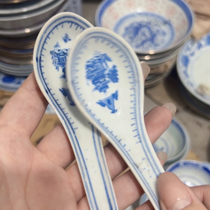 景德镇陶瓷陶瓷小汤勺