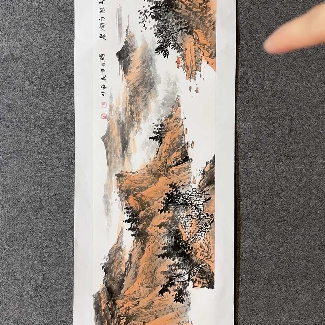 国画杜浩老师手绘作品