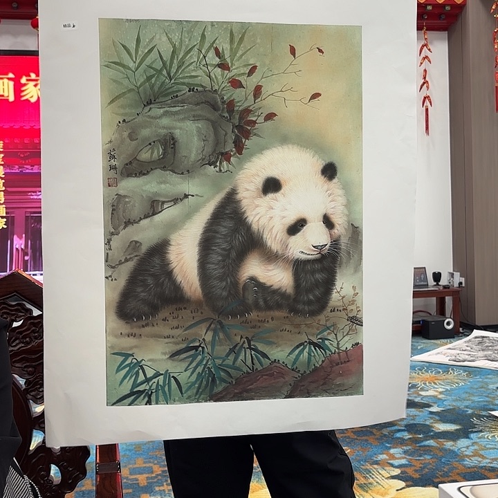 国画苏珊国画精品原作