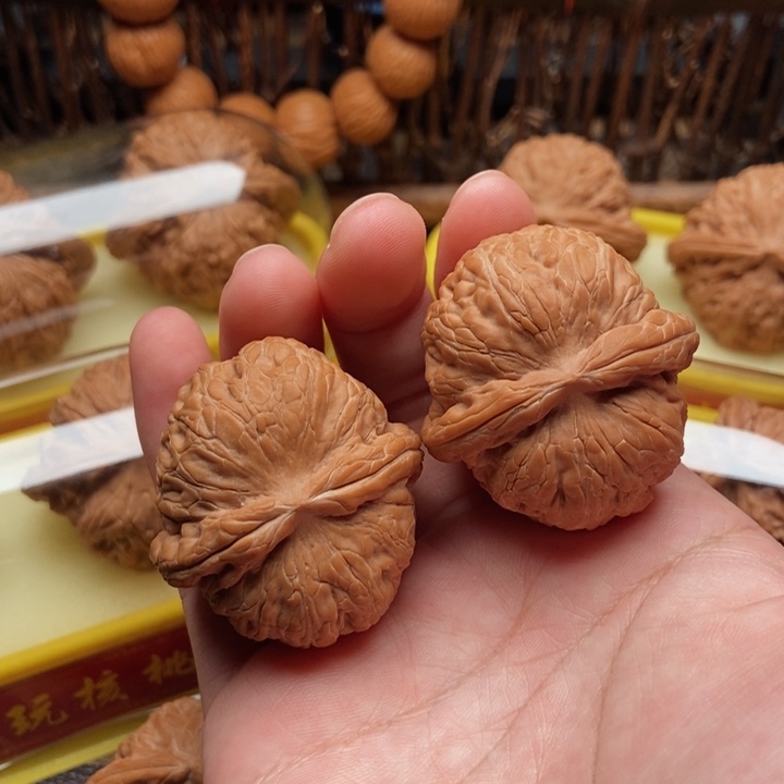 桃核吊坠元宝39全品白茬