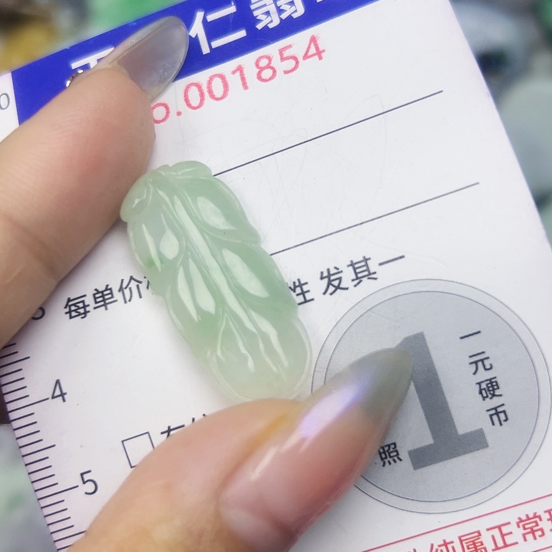 翡翠未镶嵌吊坠(不含链)111