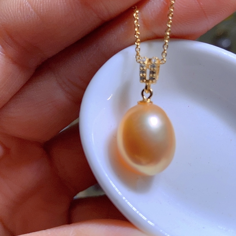 【闪购商品】淡水珍珠吊坠合金