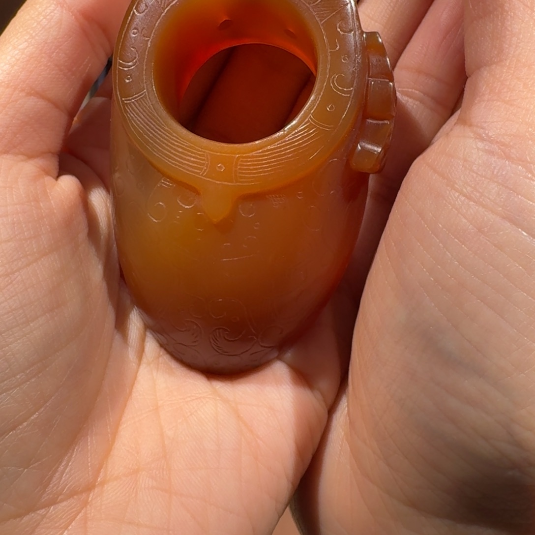 玛瑙/玉髓颈饰未镶嵌感*