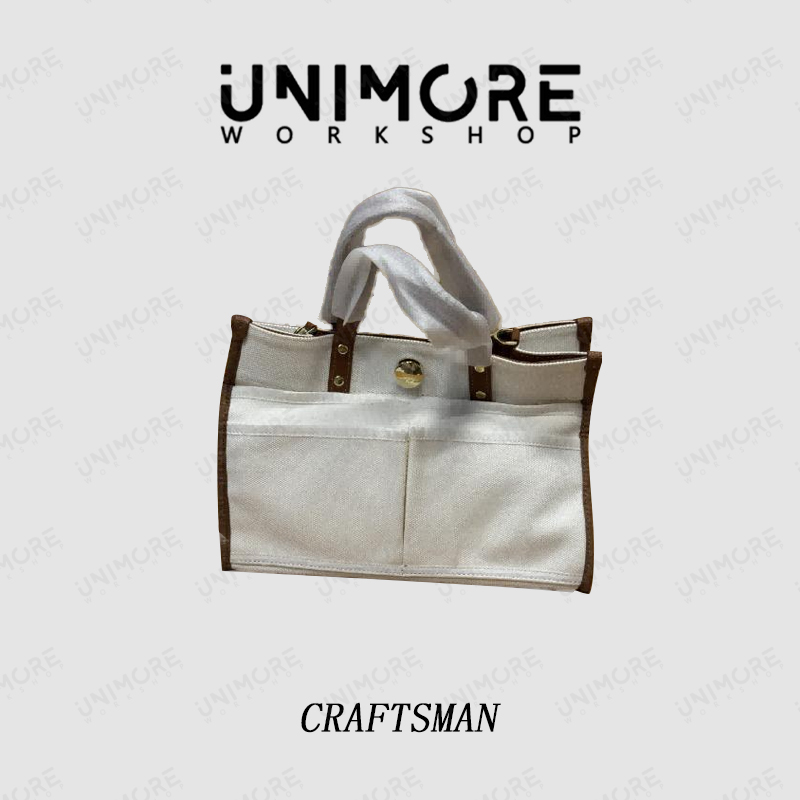 【造物至定制】方形帆布托特包-UNIMOREWORK SHOP