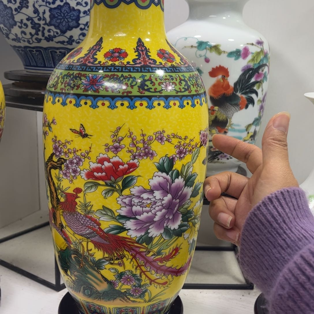 景德镇陶瓷花瓶摆件